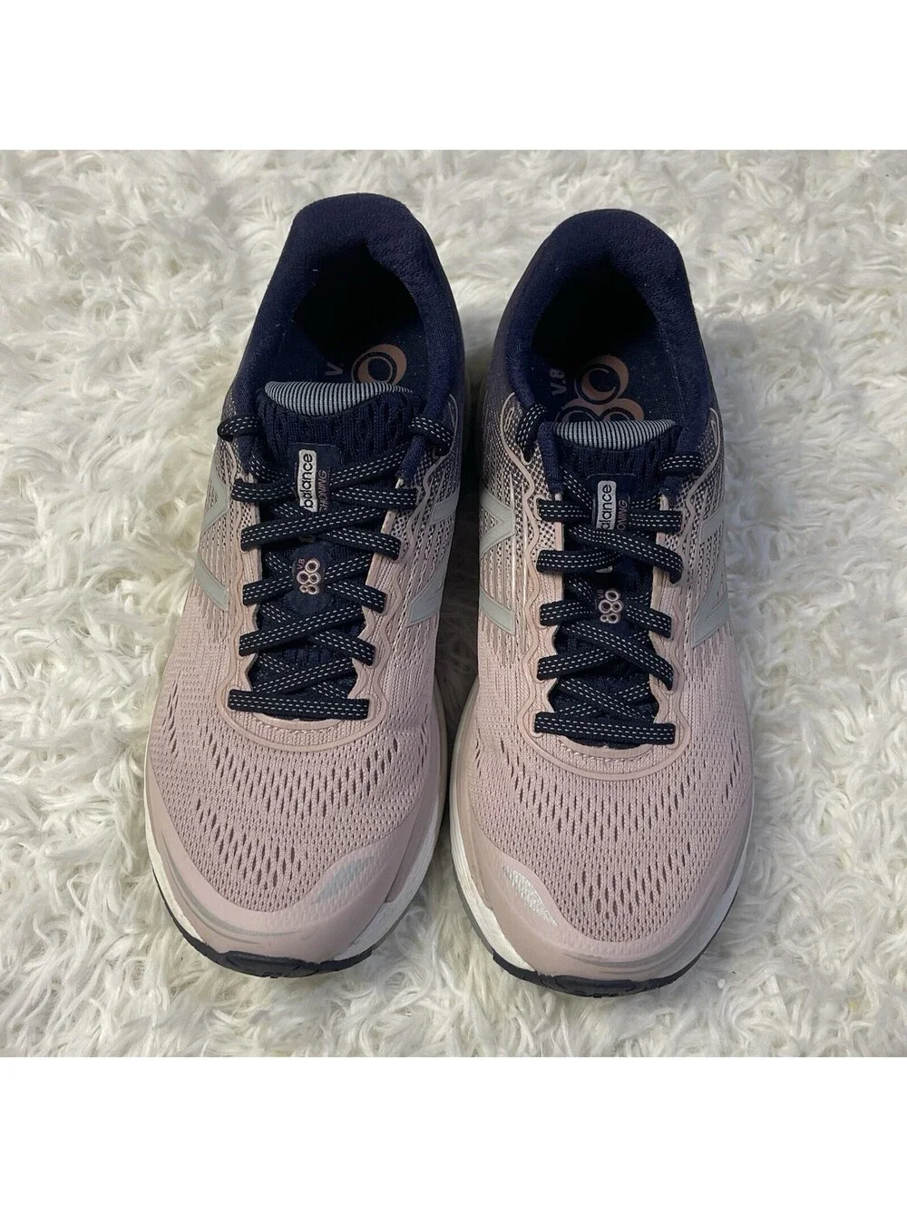 New Balance 880v8 Womans Size 8.5 Pink Blue Athletic Running Shoes Sneakers